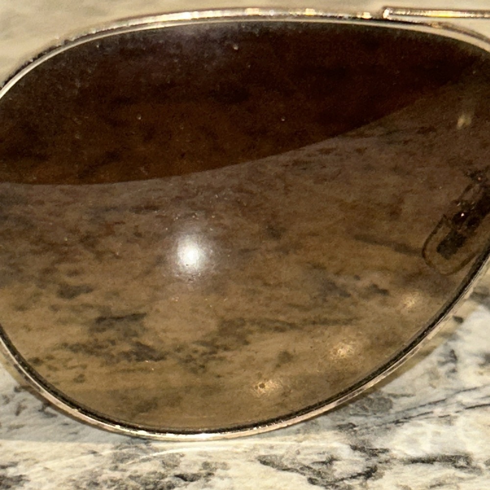 COACH womens sunglasses HC 7048 L107 Lt Gold/ White D2‎ - Picture 9 of 10